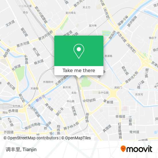 调丰里 map