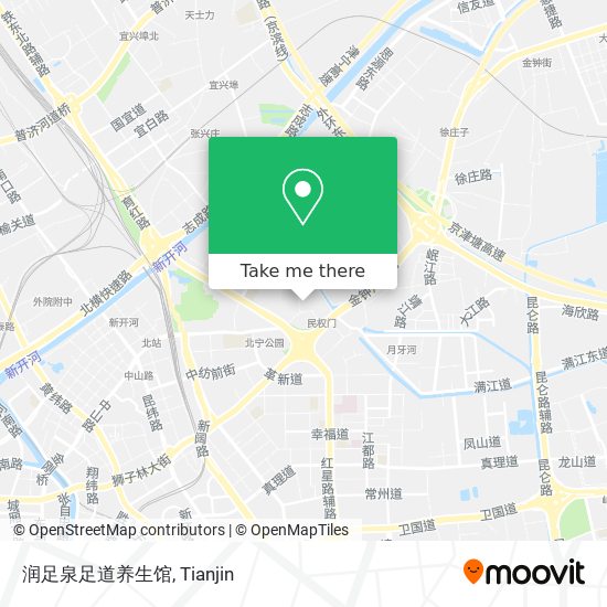 润足泉足道养生馆 map