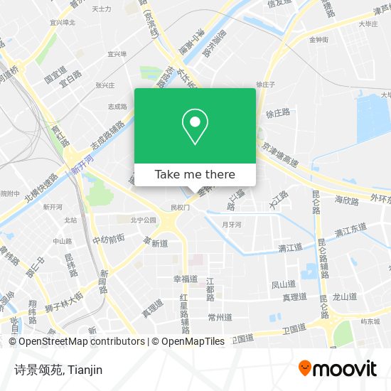 诗景颂苑 map
