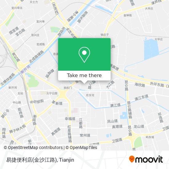 易捷便利店(金沙江路) map