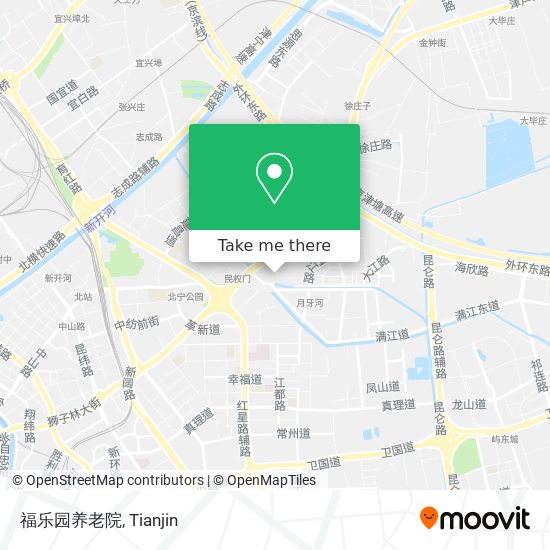 福乐园养老院 map