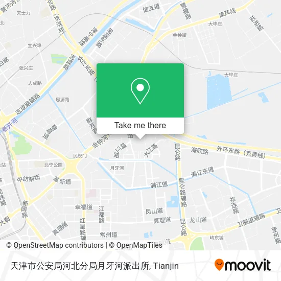 天津市公安局河北分局月牙河派出所 map