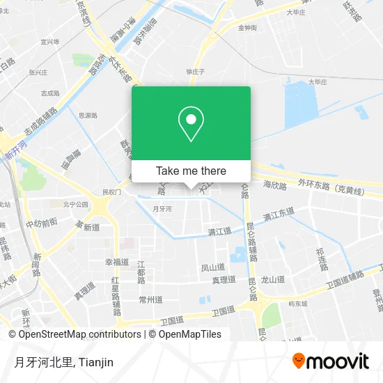 月牙河北里 map