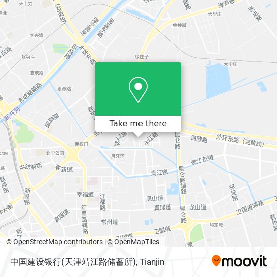 中国建设银行(天津靖江路储蓄所) map