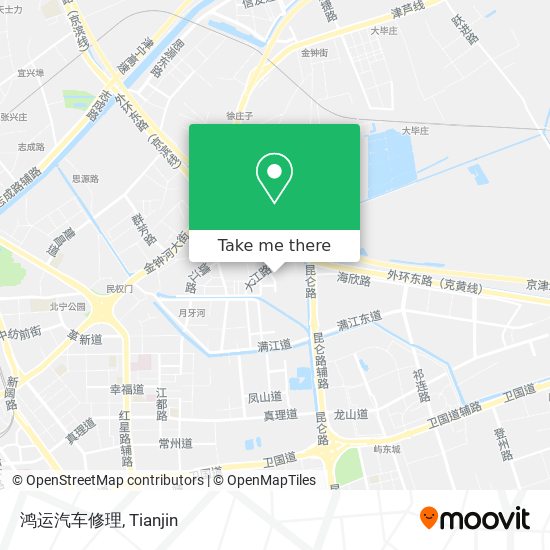 鸿运汽车修理 map