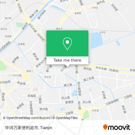 华润万家便利超市 map