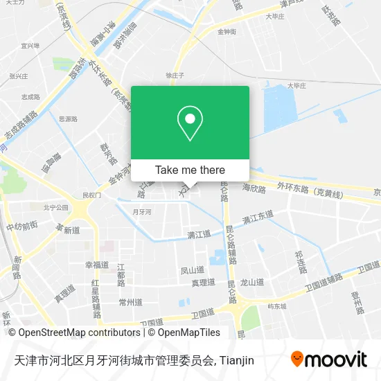 天津市河北区月牙河街城市管理委员会 map