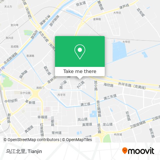 乌江北里 map