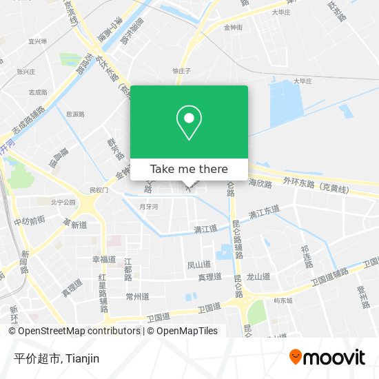 平价超市 map