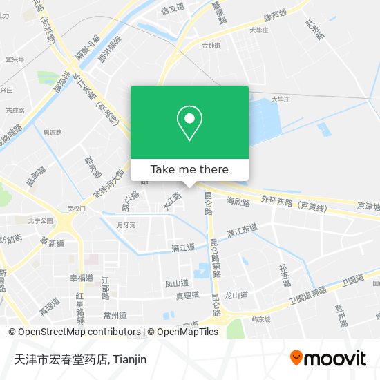 天津市宏春堂药店 map