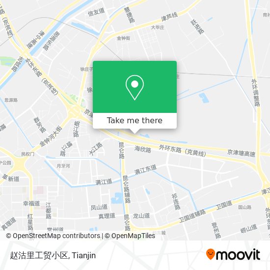 赵沽里工贸小区 map