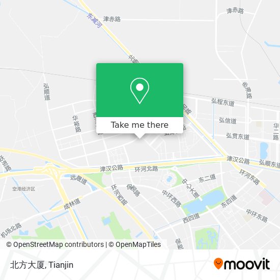 北方大厦 map