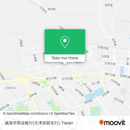 威海市商业银行(天津东丽支行) map