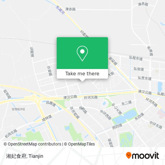 湘妃食府 map