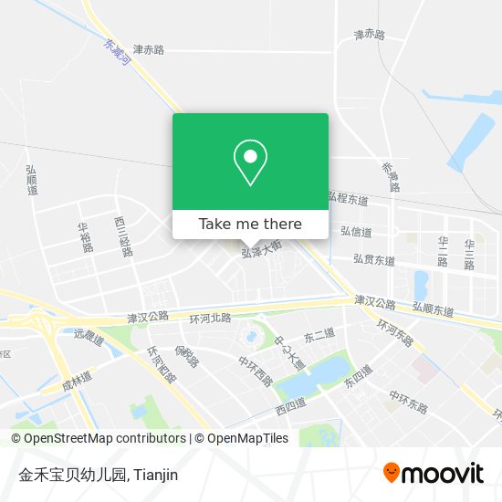 金禾宝贝幼儿园 map