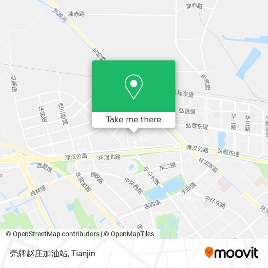 壳牌赵庄加油站 map