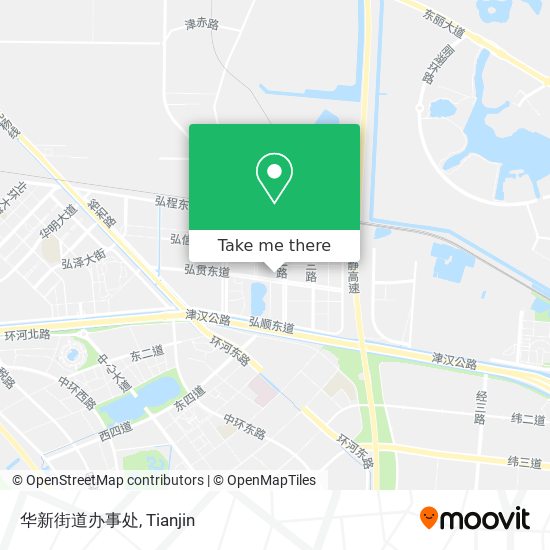华新街道办事处 map