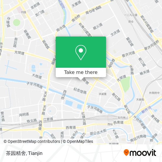 茶园精舍 map