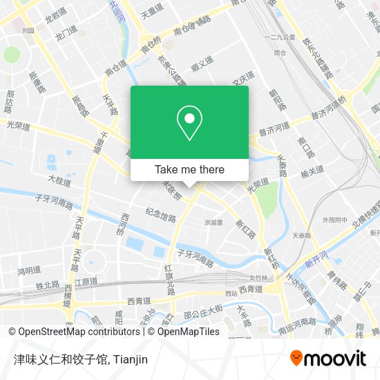 津味义仁和饺子馆 map