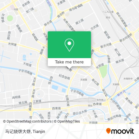马记烧饼大饼 map