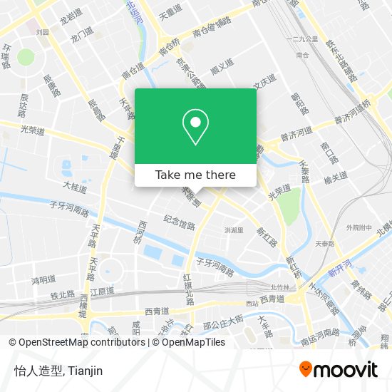 怡人造型 map