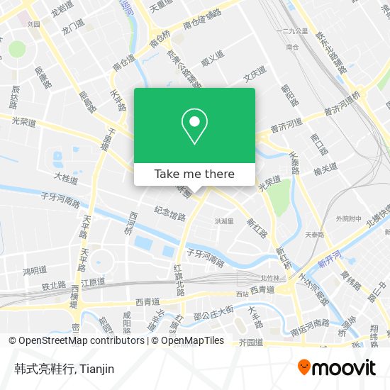 韩式亮鞋行 map