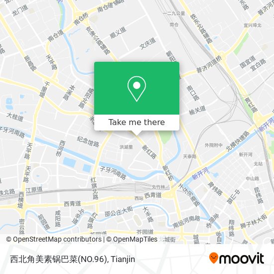 西北角美素锅巴菜(NO.96) map