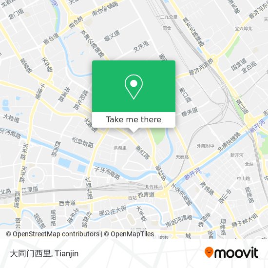大同门西里 map