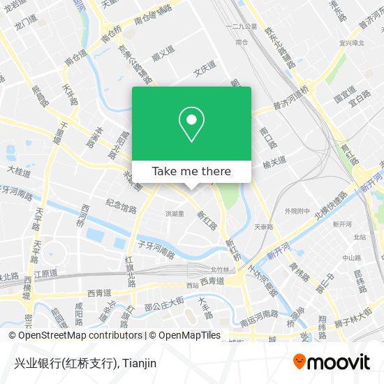 兴业银行(红桥支行) map