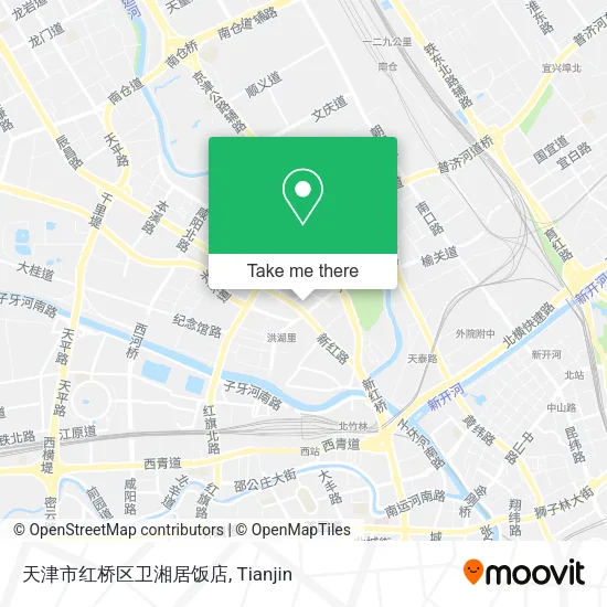 天津市红桥区卫湘居饭店 map