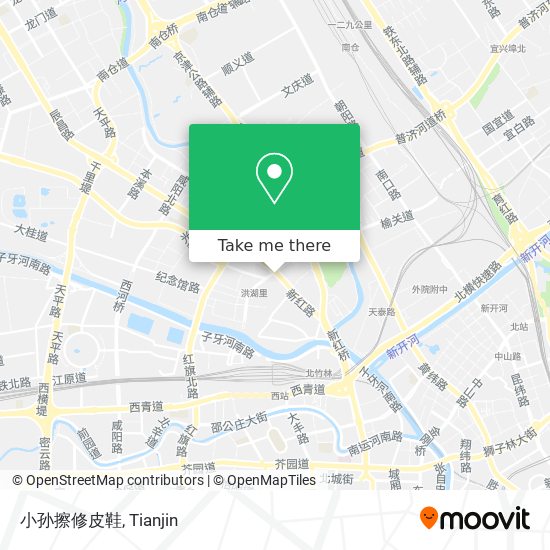 小孙擦修皮鞋 map