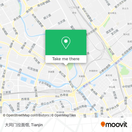 大同门拉面馆 map