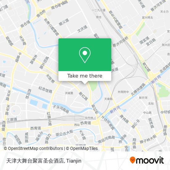 天津大舞台聚富圣会酒店 map