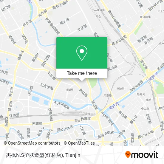 杰枫N.S护肤造型(红桥店) map