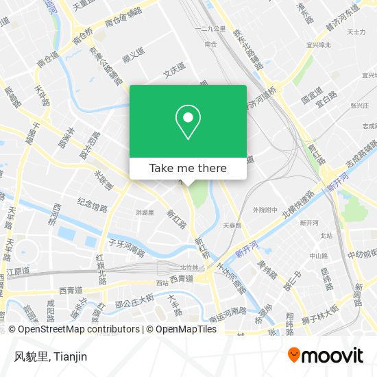 风貌里 map
