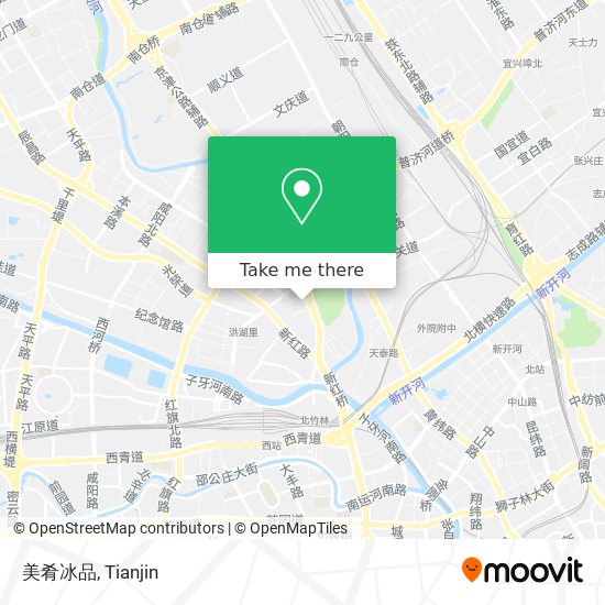 美肴冰品 map