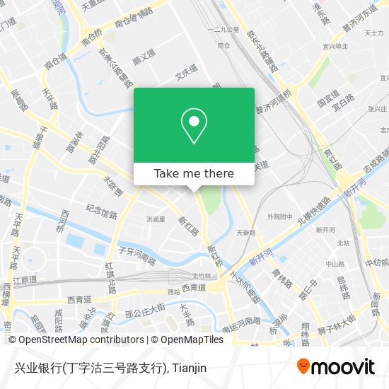 兴业银行(丁字沽三号路支行) map