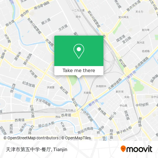 天津市第五中学-餐厅 map