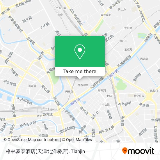 格林豪泰酒店(天津北洋桥店) map
