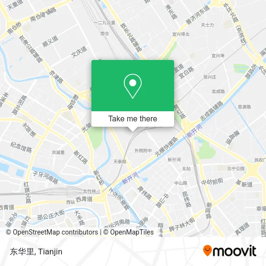 东华里 map