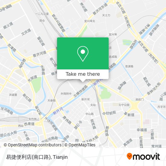 易捷便利店(南口路) map