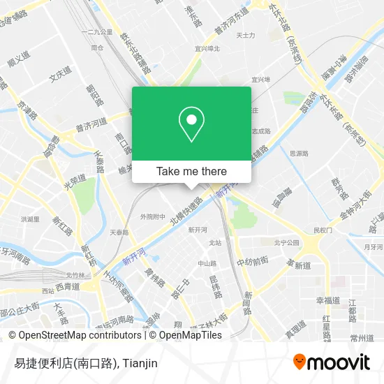 易捷便利店(南口路) map