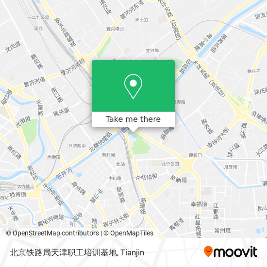 北京铁路局天津职工培训基地 map