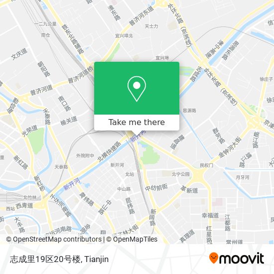 志成里19区20号楼 map