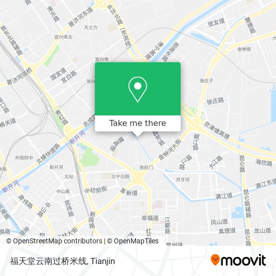 福天堂云南过桥米线 map