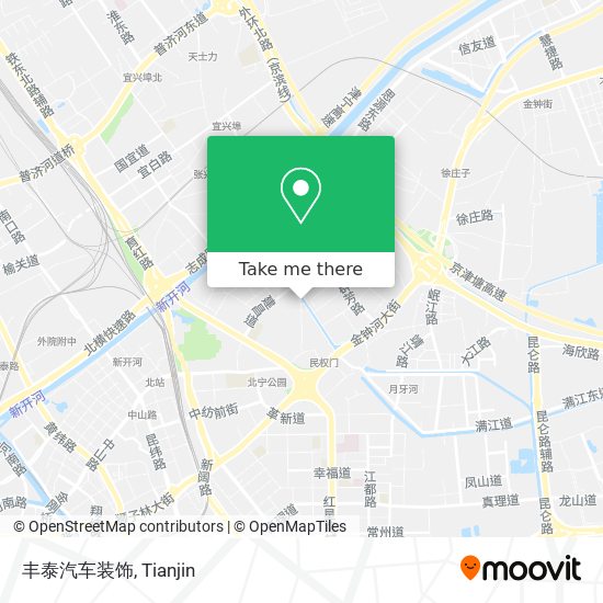 丰泰汽车装饰 map