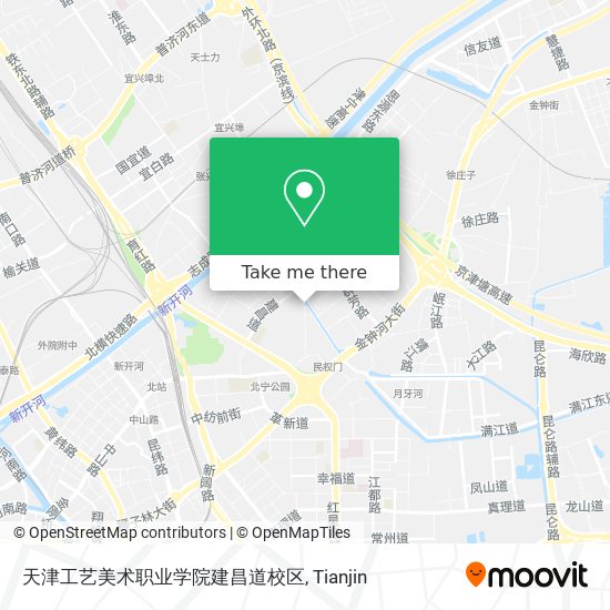 天津工艺美术职业学院建昌道校区 map