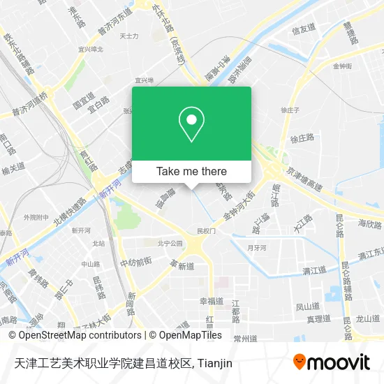 天津工艺美术职业学院建昌道校区 map