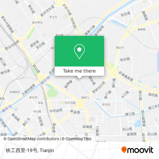 铁工西里-19号 map