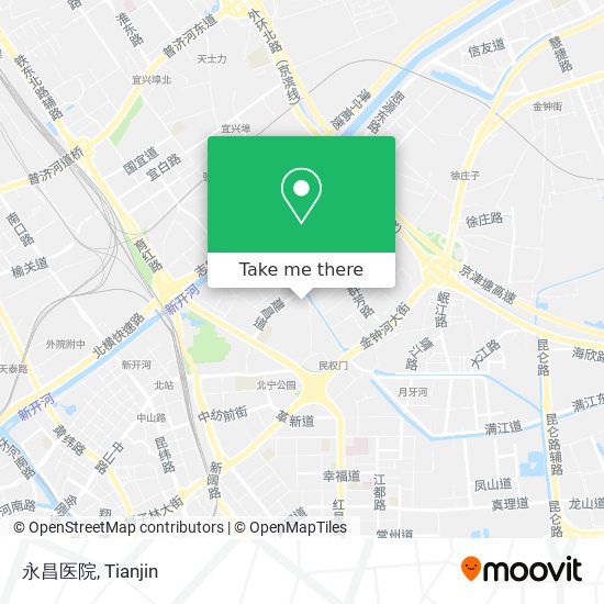 永昌医院 map